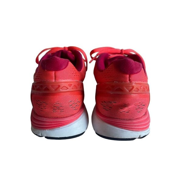 NIKE Lunarglide 5 Orange Pink Running Shoes Size 6.5 Low Top - Picture 6 of 7
